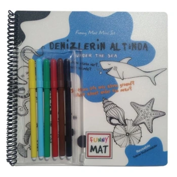 Denizlerin Altında - Funny Mat - Mini Set (Aktivite Seti)