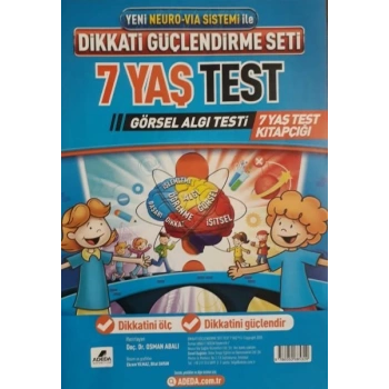 Dikkati Güçlendirme Seti 7 Yaş Test