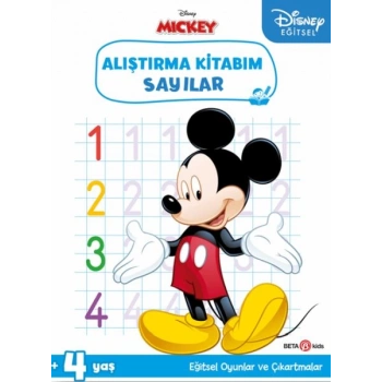 Disney Eğitsel Çıkartmalı Mickey Alıştırma Kitabım