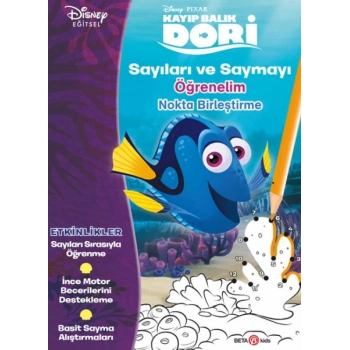 Disney Kayıp Balık Dori Sayıları ve Saymayı Öğrenelim Nokta Birleştirme