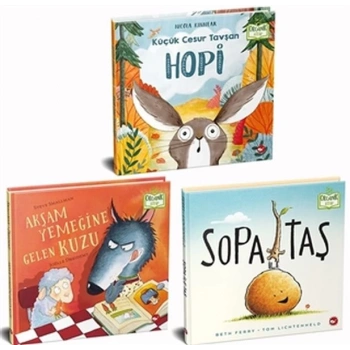 Dostluk Kitapları Set - Organik Kitap (3 Kitap Takım)