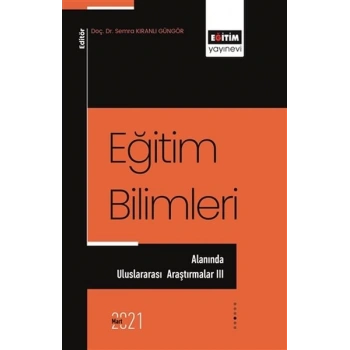 Eğitim Bilimleri Alanında Uluslararası Araştırmalar 3
