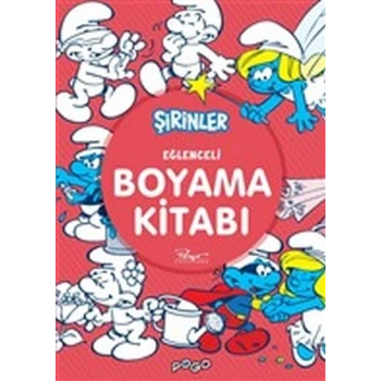 Eğlenceli Boyama Kitabı - Şirinler