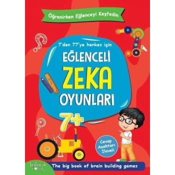 Eğlenceli Zeka Oyunları - Kırmızı Kitap - Öğrenirken Eğlenceyi Keşfedin