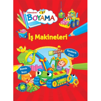 Eğlendiren Boyama - İş Makineleri