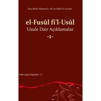 el Fusul fil Usul Usule Dair Açıklamalar 1