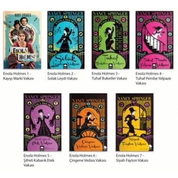 Enola Holmes Seti (7 Kitap)