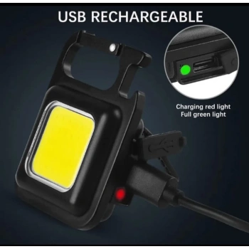 F.20a Mıknatıslı Kamp Feneri El Feneri 800 Lümen 30 Cob