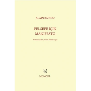 Felsefe İçin Manifesto