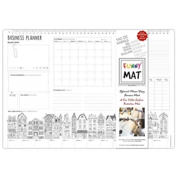 Funny Mat - Çalışma Masam (Business Planer - Küçük Boy) - 33,5x48cm