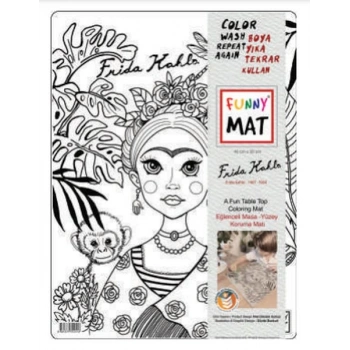 Funny Mat - Frıda Kahlo 30 X 40 Cm
