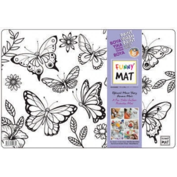 Funny Mat - Kelebekler 33,5x48cm