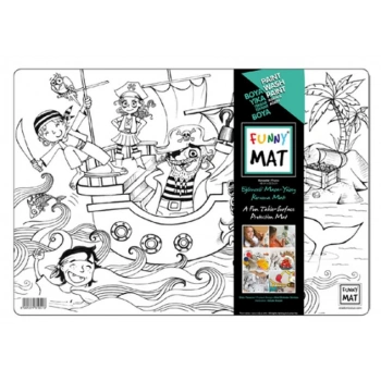 Funny Mat- Korsanlar - 33,5x48cm