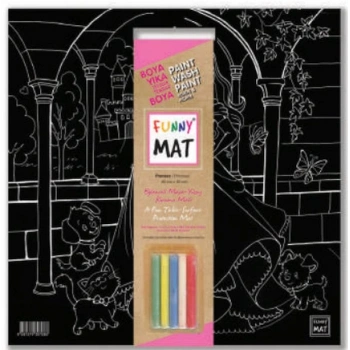 Funny Mat - Prenses 40x40cm