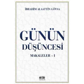 Günün Düşüncesi - Makaleler 1