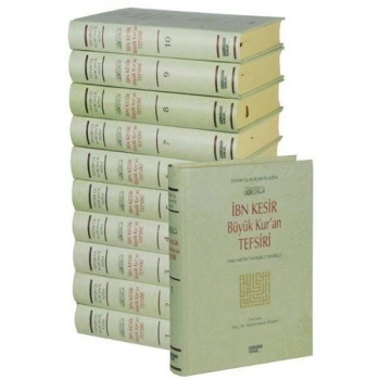 İbn Kesir Büyük Kuran Tefsiri Seti-10 Kitap Takım (Küçük Boy)