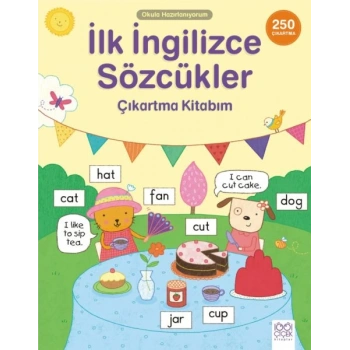 İlk İngilizce Sözcükler Çıkartma Kitabım- 250 Çıkartma