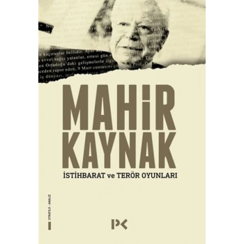 İstihbarat ve Terör Oyunları