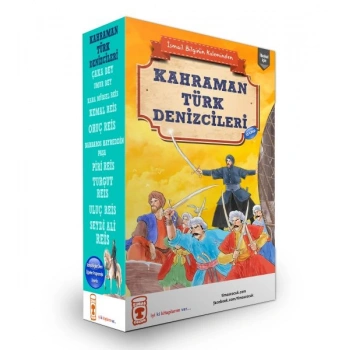 Kahraman Türk Denizciler Seti (10 Kitap)
