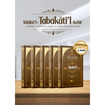 Kitabüt-Tabakatil- Kebir Tabakat (5 Cilt)