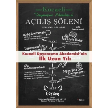 Kocaeli Dayanışma Akademisi’nin İlk Uzun Yılı