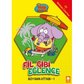 Kral Şakir Fil Gibi Eğlence Boyama Kitabı- 1