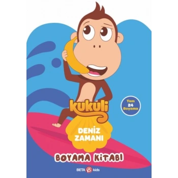 Kukuli Deniz Zamanı Boyama Kitabı