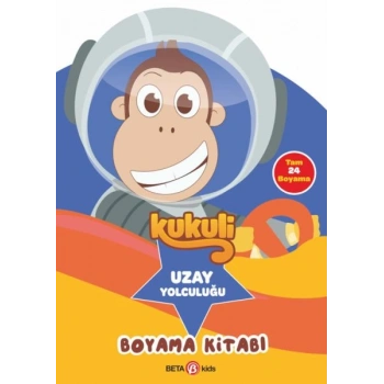 Kukuli Uzay Yolculuğu Boyama Kitabı