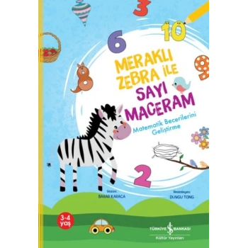 Meraklı Zebra İle Sayı Maceram,Matematik Becerilerini Geliştirme