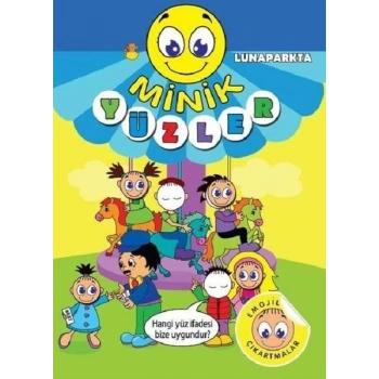Minik Yüzler - Lunaparkta - Emojilerle Çıkartmalar