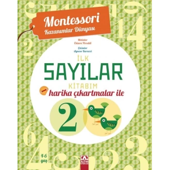 Montessori Kazanımlar Dünyası - İlk Sayılar Kitabım (4-6 yaş)