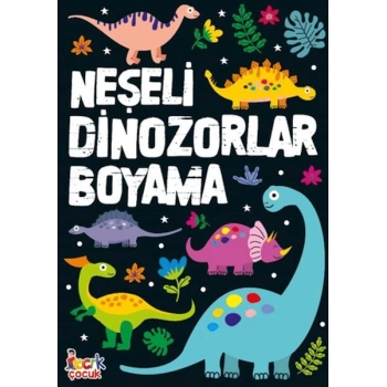 Neşeli Dinozorlar Boyama