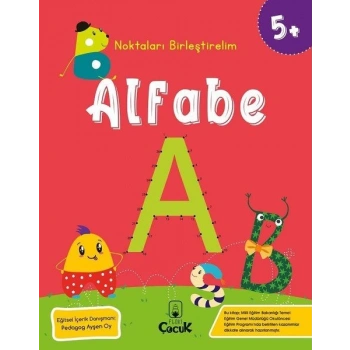 Noktaları Birleştirelim - Alfabe +5 Yaş