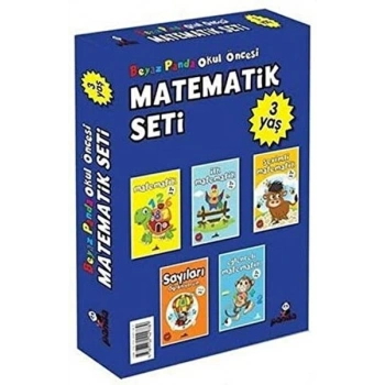 Okul Öncesi 3 Yaş Matematik Seti (5 Kitap)