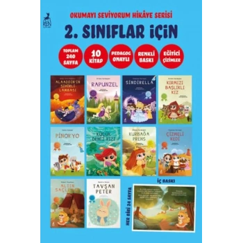 Okumayı Seviyorum Hikâye Serisi 2. Sınıflar İçin (10 Kitap)