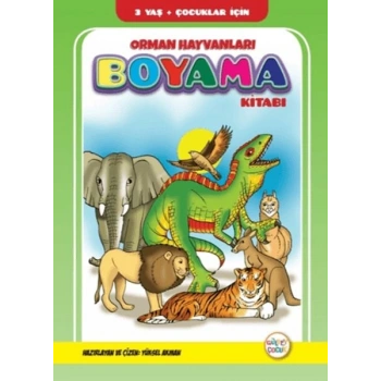 Orman Hayvanları Boyama Kitabı