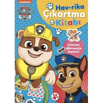 Paw Patrol - Hav-rika Çıkartma Kitabı
