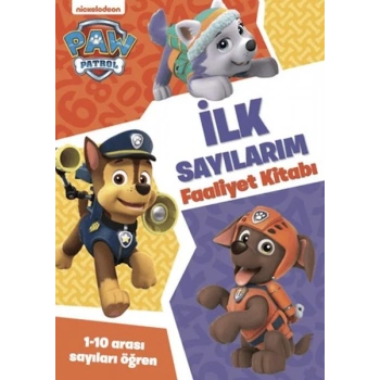 Paw Patrol - İlk Sayılarım Faaliyet Kitabı