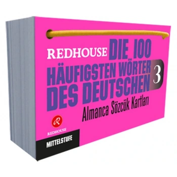 Redhouse Die 100 Häufigsten Wörter des Deutschen 3 - Almanca Sözlük Kartları