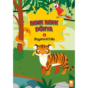 Renk Renk Dünya Boyama Kitabı 4