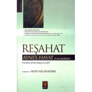 Reşahat Ayne’l-Hayat