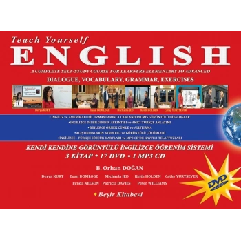 Teach Yourself English - Kendi Kendine Görüntülü İngilizce Öğrenim Sistemi (3 Kitap)