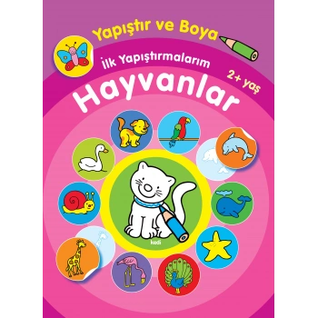 Yapıştır ve Boya İlk Yapıştırmalarım - Hayvanlar