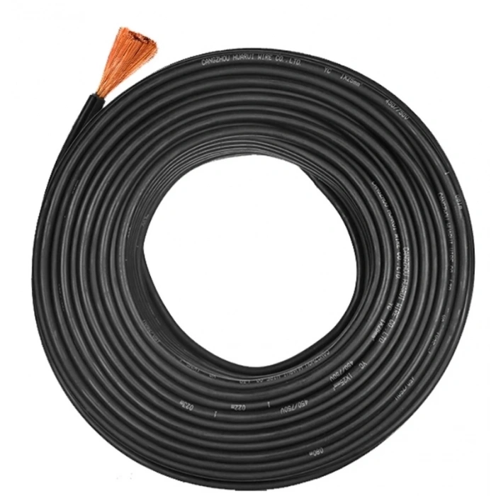 10mm KAYNAK KABLOSU ( UL 1276 yumuşak bakır tel ) 1 metre fiyatıdır.