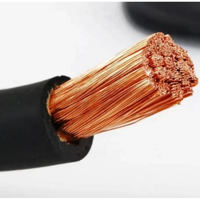 10mm KAYNAK KABLOSU ( UL 1276 yumuşak bakır tel ) 1 metre fiyatıdır.