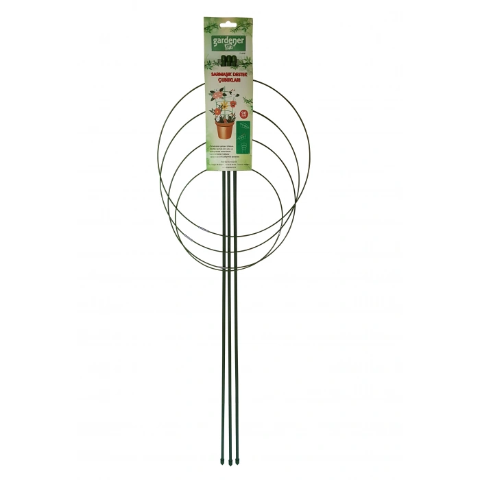 Gardener 53698 Halkalı Destek (sarmaşık) Çubuğu-90 Cm