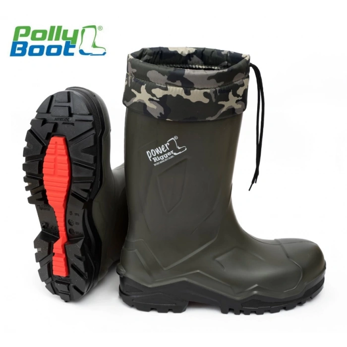 Polly Boot Power Rigger 601 Içi Yünlü Boğazlı Çizme