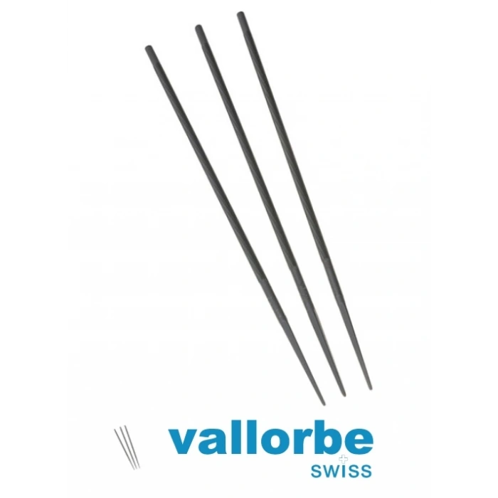 Eğe 5/32 (4.00Mm) İnce (12Adet) Vallorbe