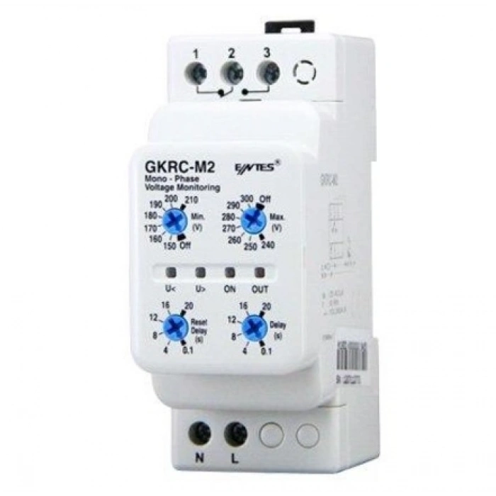 Gkrc-M2 Pk28 Gerilim Koruma Rölesi -Entes