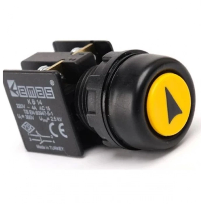 Emas Etanj Oklu Buton kb14rs-o 1na+1nk